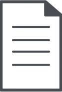 Dark Gray Document Icon