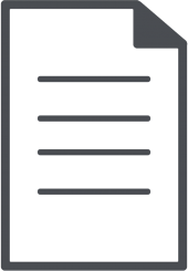 Dark Gray Document Icon